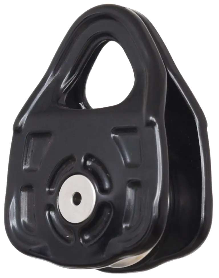 ROLS Geschmiedete Einfachseilrolle mit Öffnungsflanschen und Kugellager