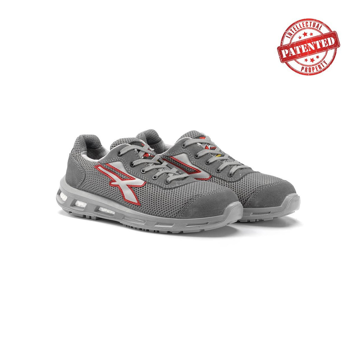 U-Power Sicherheitshalbschuhe S1PS FREQUENCY s ESD GREY