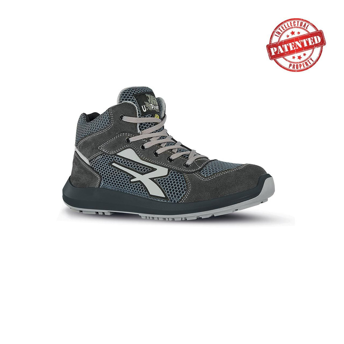 U-Power Sicherheitshochschuhe S1PS DEXTER s ESD GREY