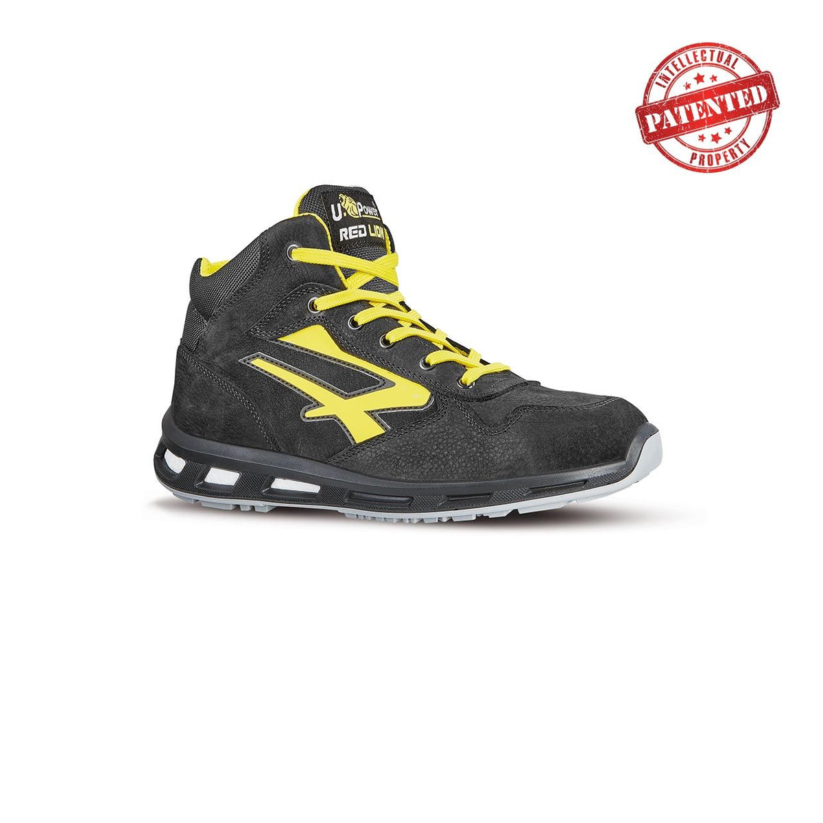 U-Power Sicherheitshochschuhe S3S SHOT s ESD BLACK / YELLOW