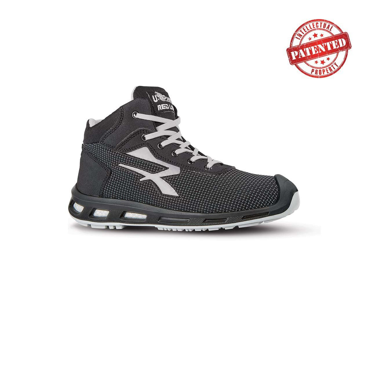 U-Power Sicherheitshochschuhe S3S STEGO s ESD BLACK / GREY