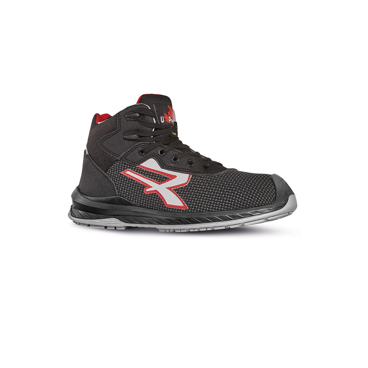 U-Power Sicherheitshochschuhe S3S STOCCOLMA s ESD BLACK / GREY