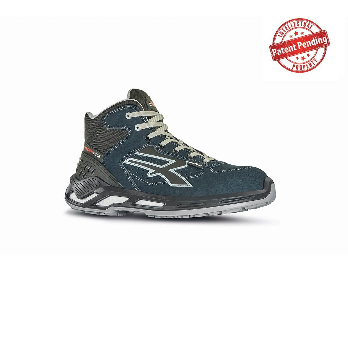 U-Power Sicherheitshochschuhe S1PS BLASTER s ESD DARK BLUE / GREY