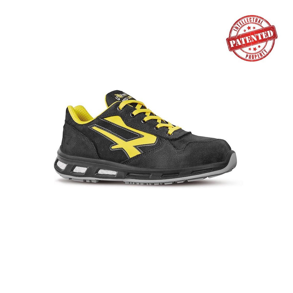 U-Power Sicherheitshalbschuhe S3S BOLT s ESD BLACK / YELLOW