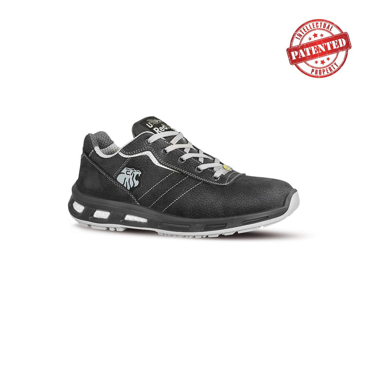 U-Power Sicherheitshalbschuhe S3S CLUB s ESD BLACK