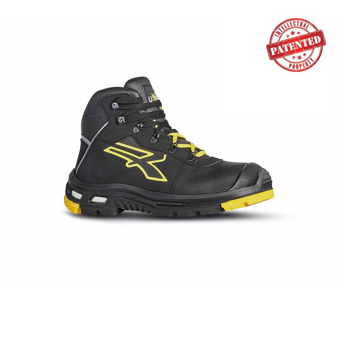 U-Power Sicherheitshochschuhe S3S COSMO s BLACK / YELLOW