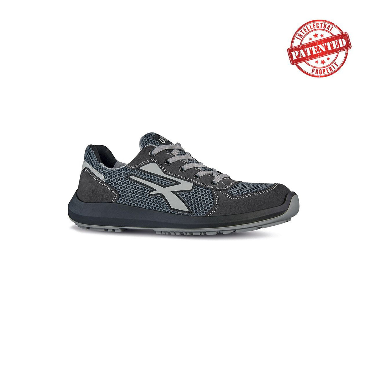 U-Power Sicherheitshalbschuhe S1PS DRACO s ESD GREY