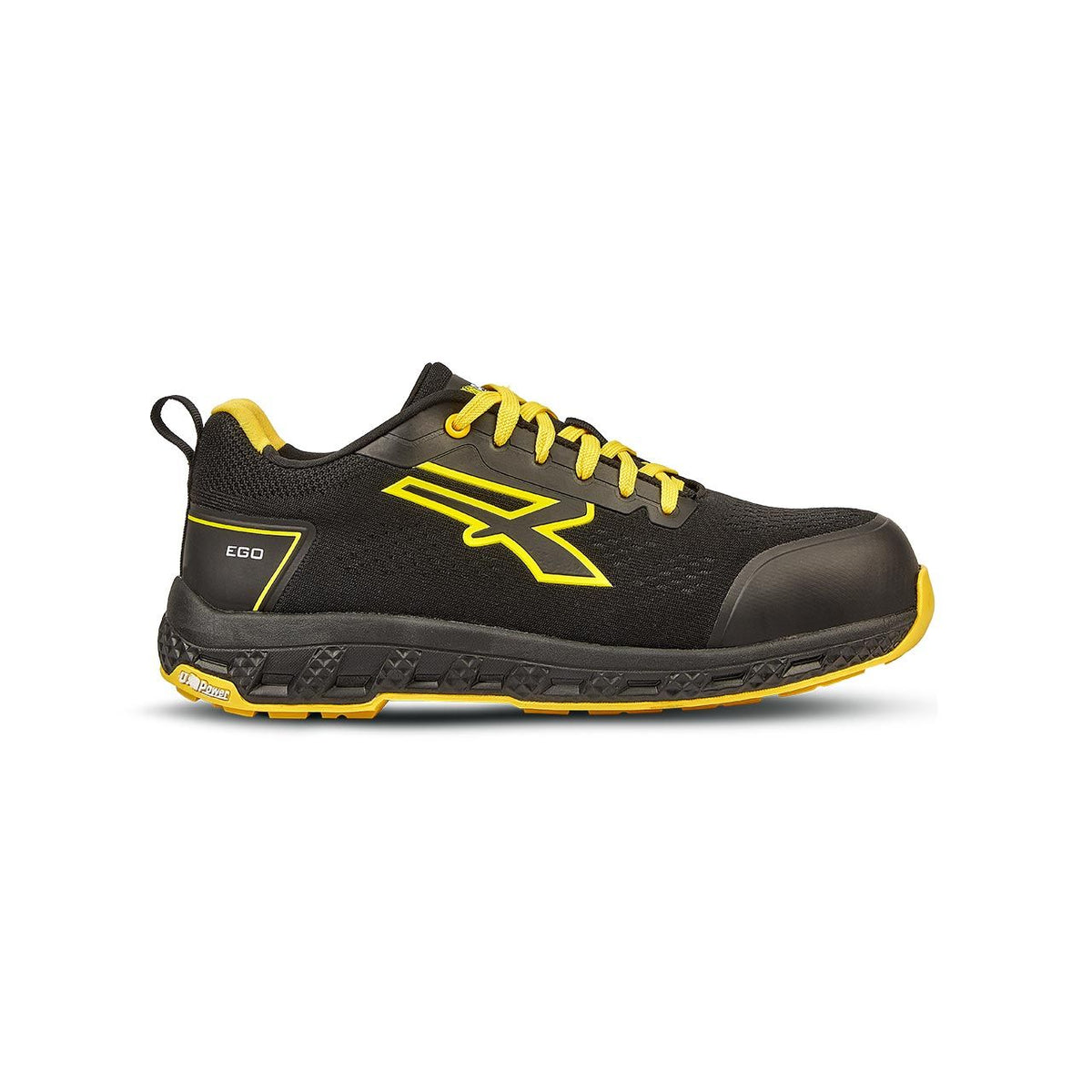 U-Power Sicherheitshalbschuhe S1PS FITZ ESD BLACK / YELLOW
