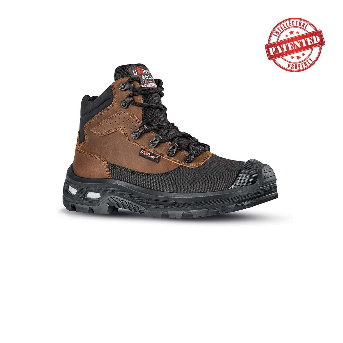 U-Power SICHERHEITSSTIEFEL S3S FLOYD s ESD BROWN / BLACK