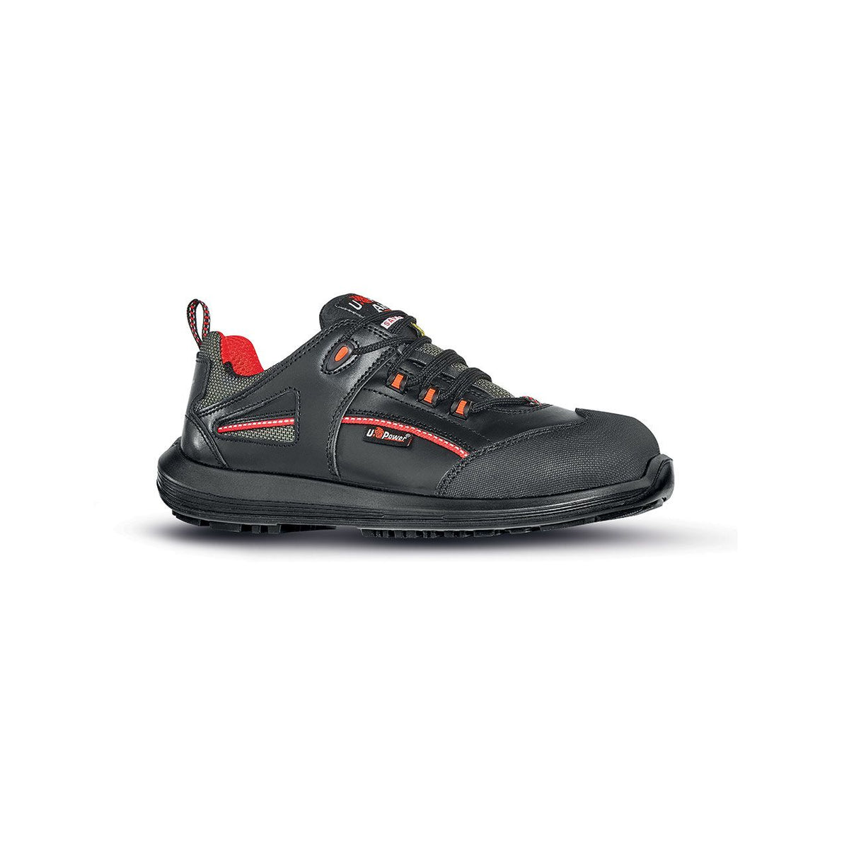 U-Power Sicherheitshalbschuhe S3S IROKO s ESD BLACK / RED