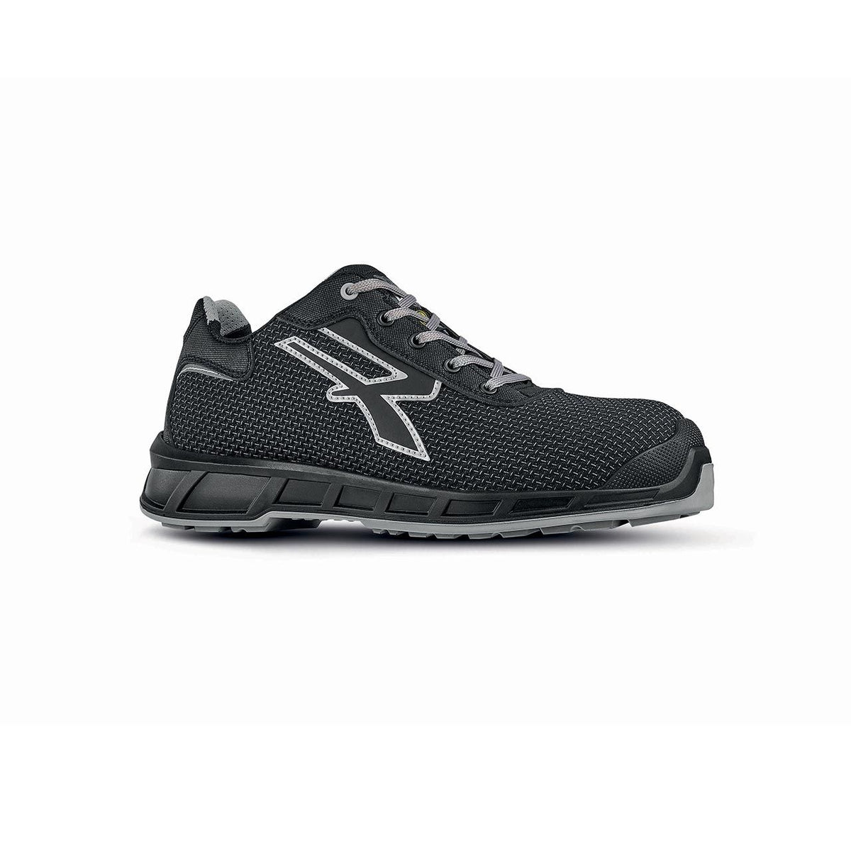 U-Power Sicherheitshalbschuhe S3S JACKSON s ESD BLACK / GREY