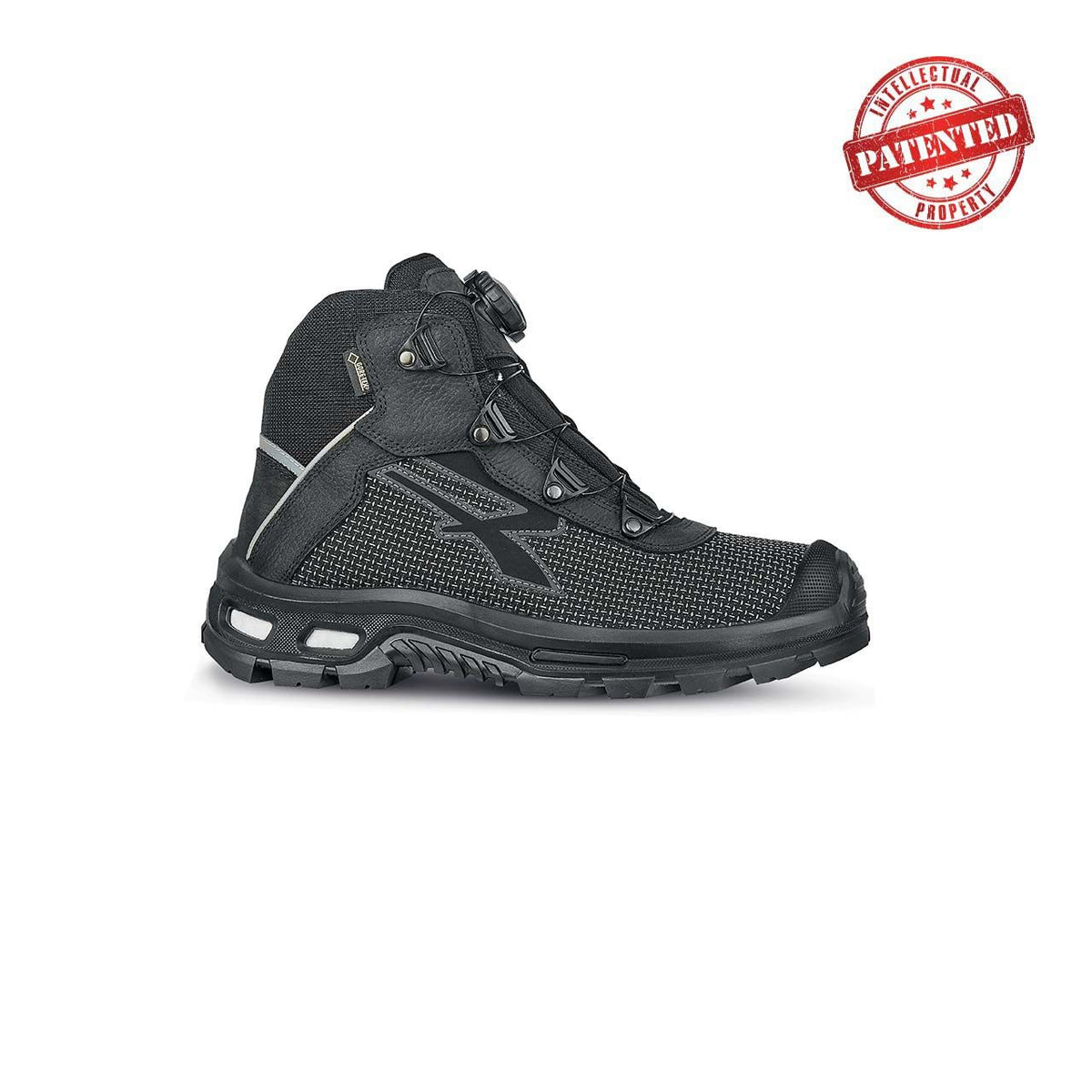 U-Power Sicherheitshochschuhe S7S KORA s BLACK