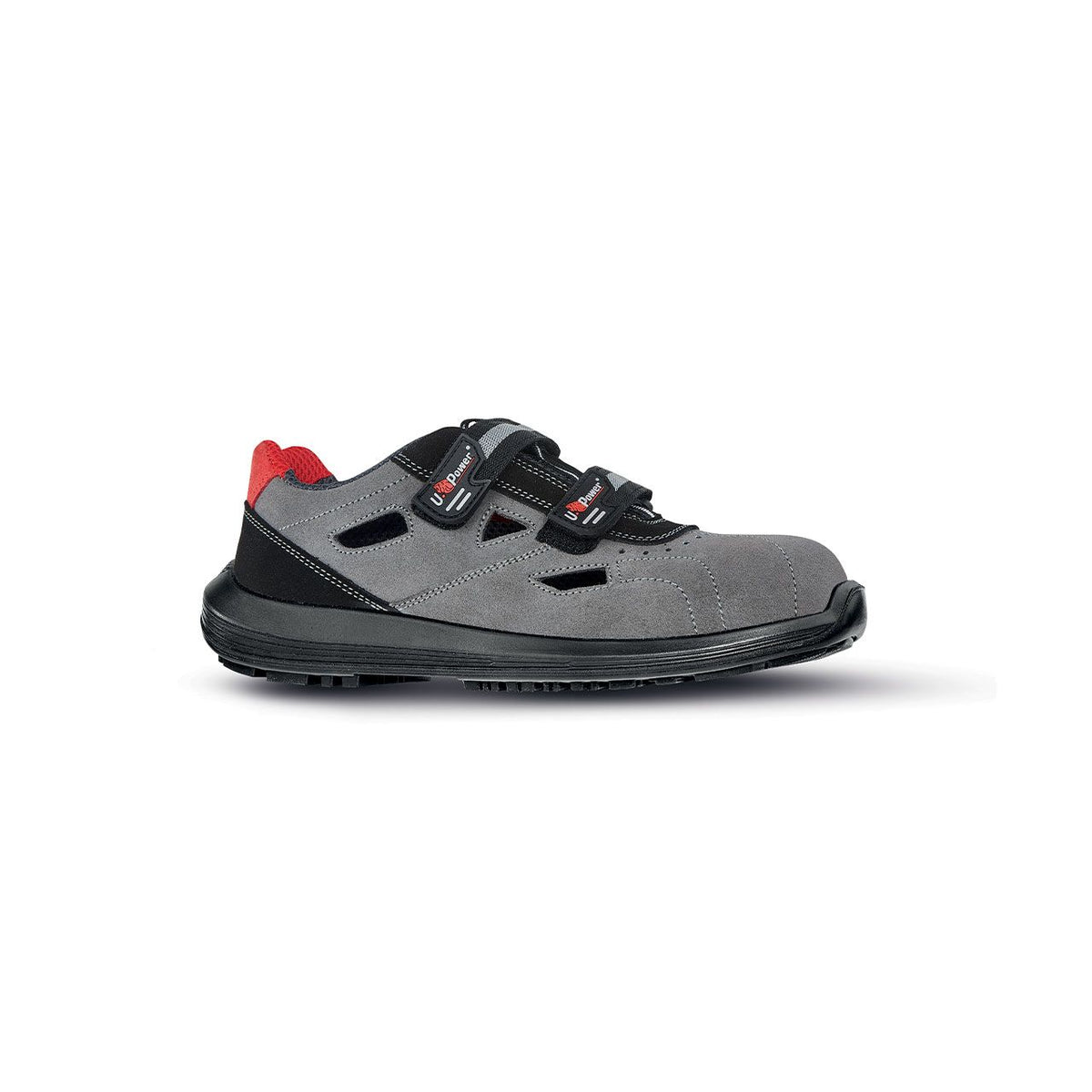 U-Power Sicherheitssandale S1PS LABRADOR s GREY / BLACK