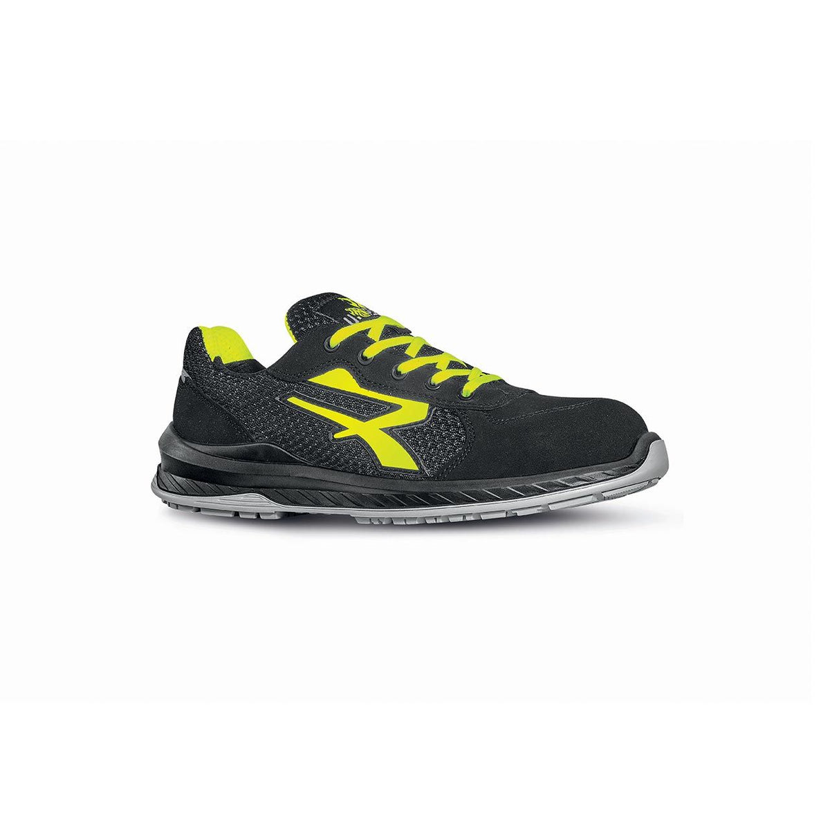 U-Power Sicherheitshalbschuhe S1PS MARSIGLIA s ESD BLACK / YELLOW FLUO