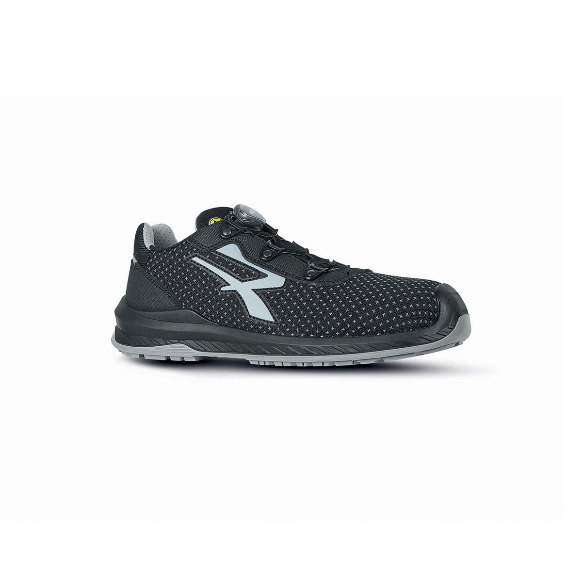 U-Power Sicherheitshalbschuhe S3S MONACO UK s ESD BLACK / GREY
