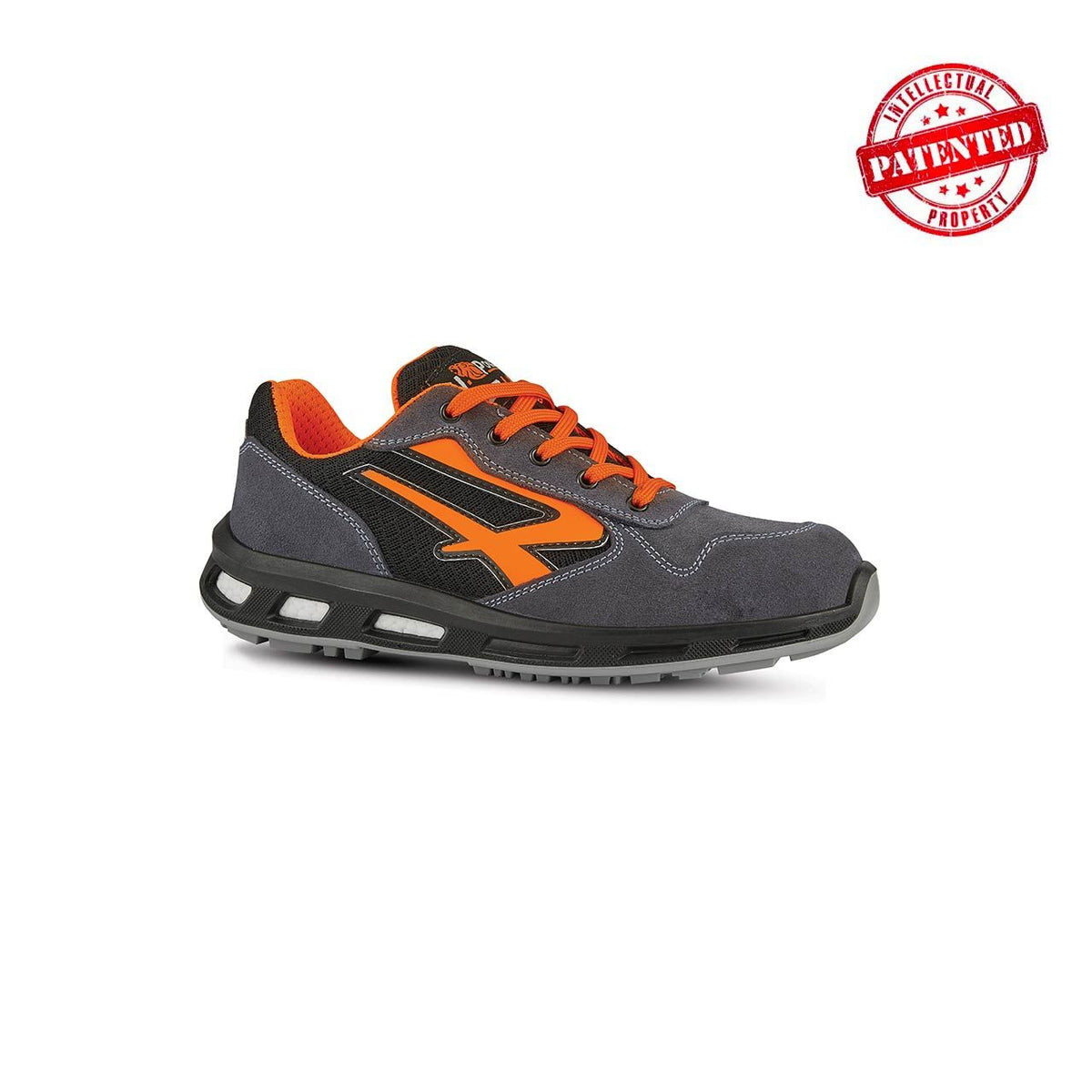 U-Power Sicherheitshalbschuhe S1PS ORANGE s ESD GREY / ORANGE FLUO