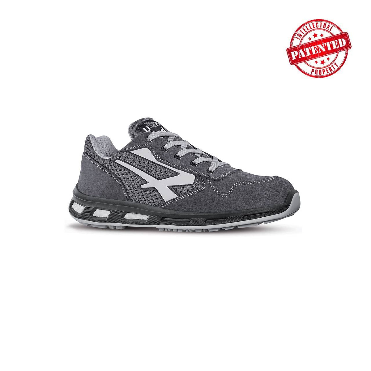 U-Power Sicherheitshalbschuhe S1PS PUSH s ESD GREY
