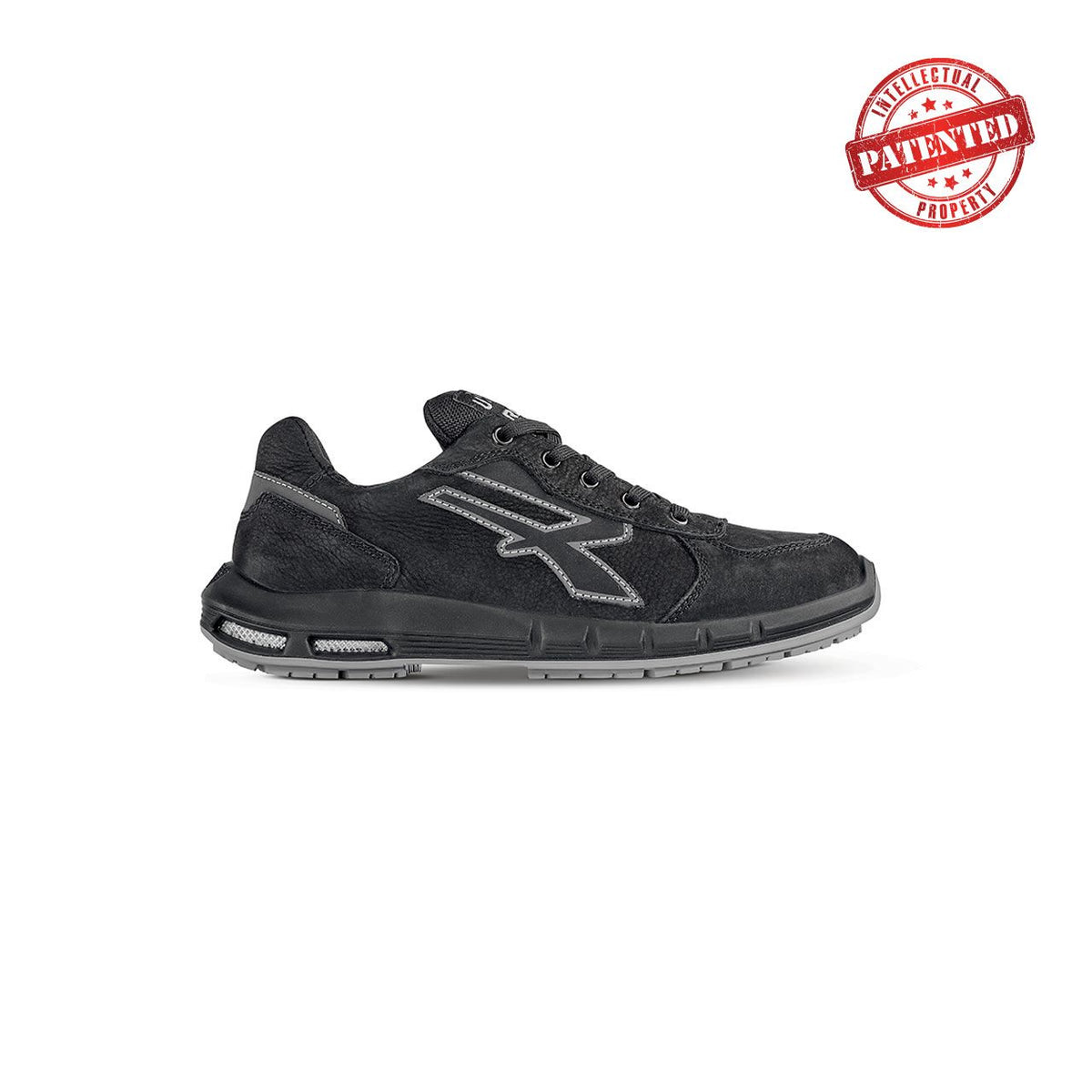 U-Power Sicherheitshalbschuhe S3S SHEDIR PLUS s ESD BLACK / GREY