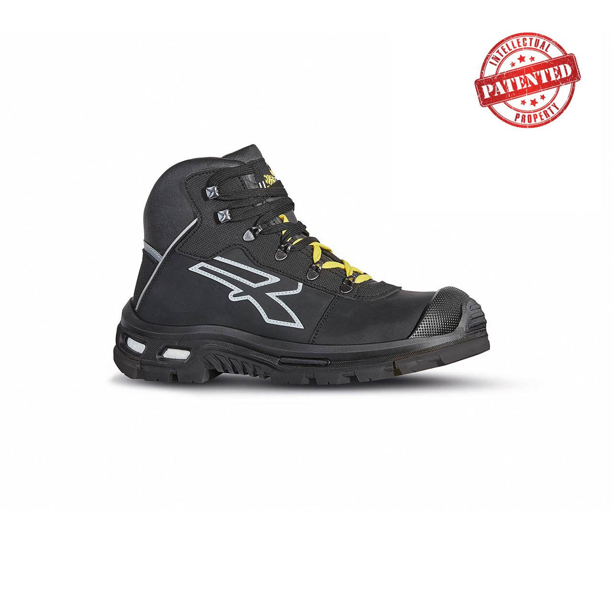 U-Power Sicherheitshochschuhe S3S SILVER s ESD BLACK / GREY