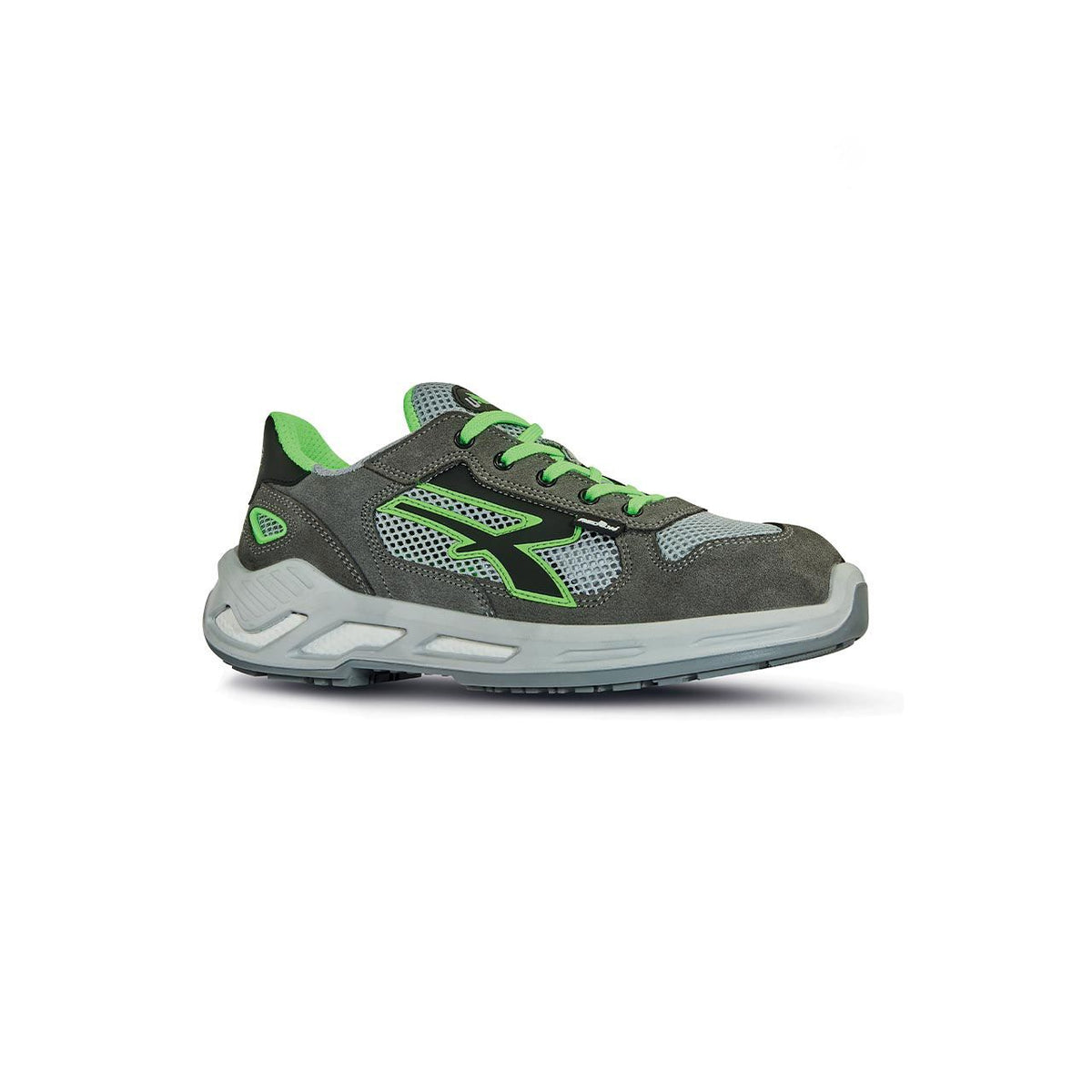 U-Power Sicherheitshalbschuhe S1PS SPECTER s ESD GREY / GREEN