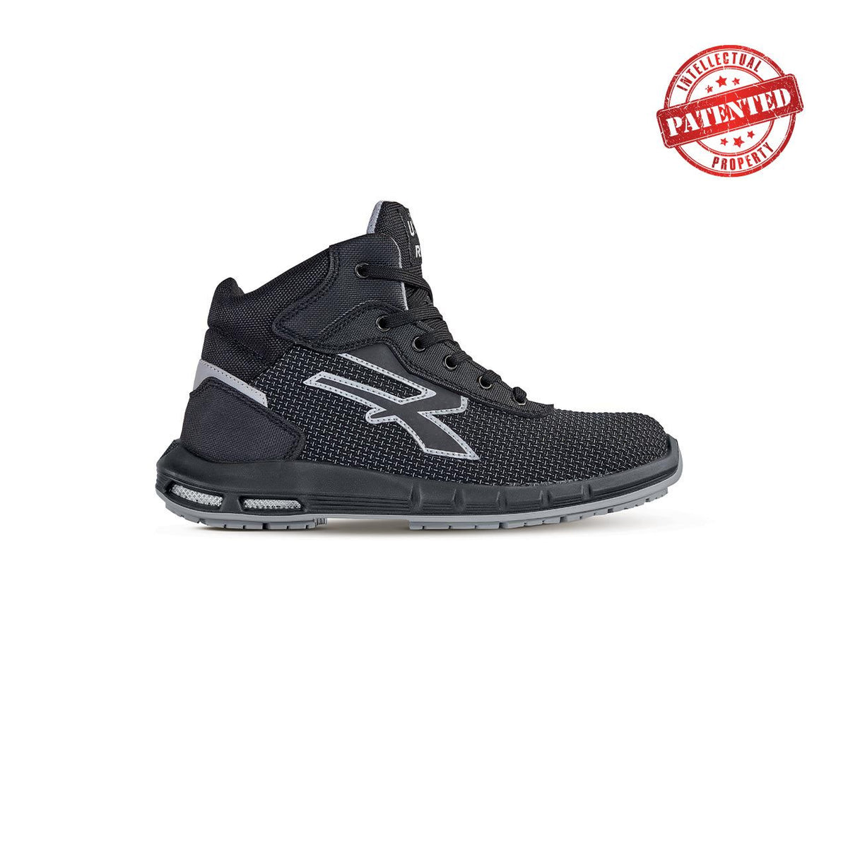 U-Power Sicherheitshochschuhe S3S VELAR PLUS s ESD BLACK / GREY