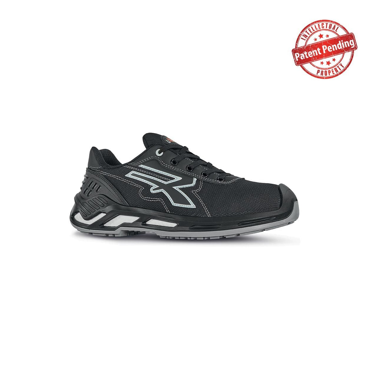 U-Power Sicherheitshalbschuhe S3S ZORBI s ESD BLACK / GREY