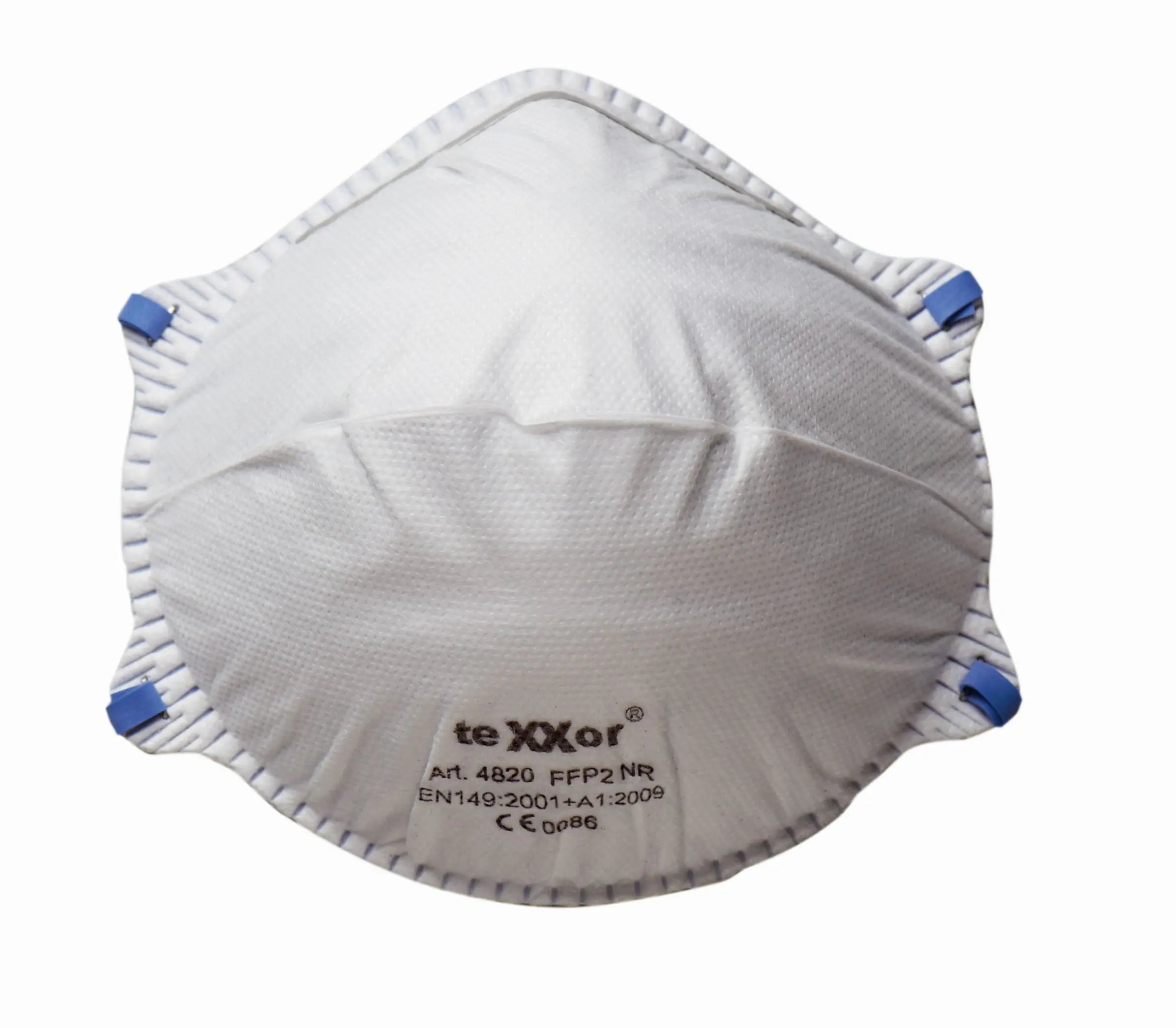 teXXor® Feinstaubmaske FFP2 >>NR<< D mit Nasenbügel-240 Stück teXXor®