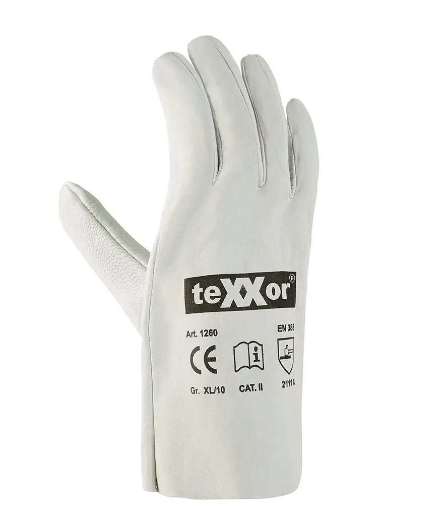 teXXor® Schafsnappa-Handschuhe VOLLEDER-240 Paar teXXor®