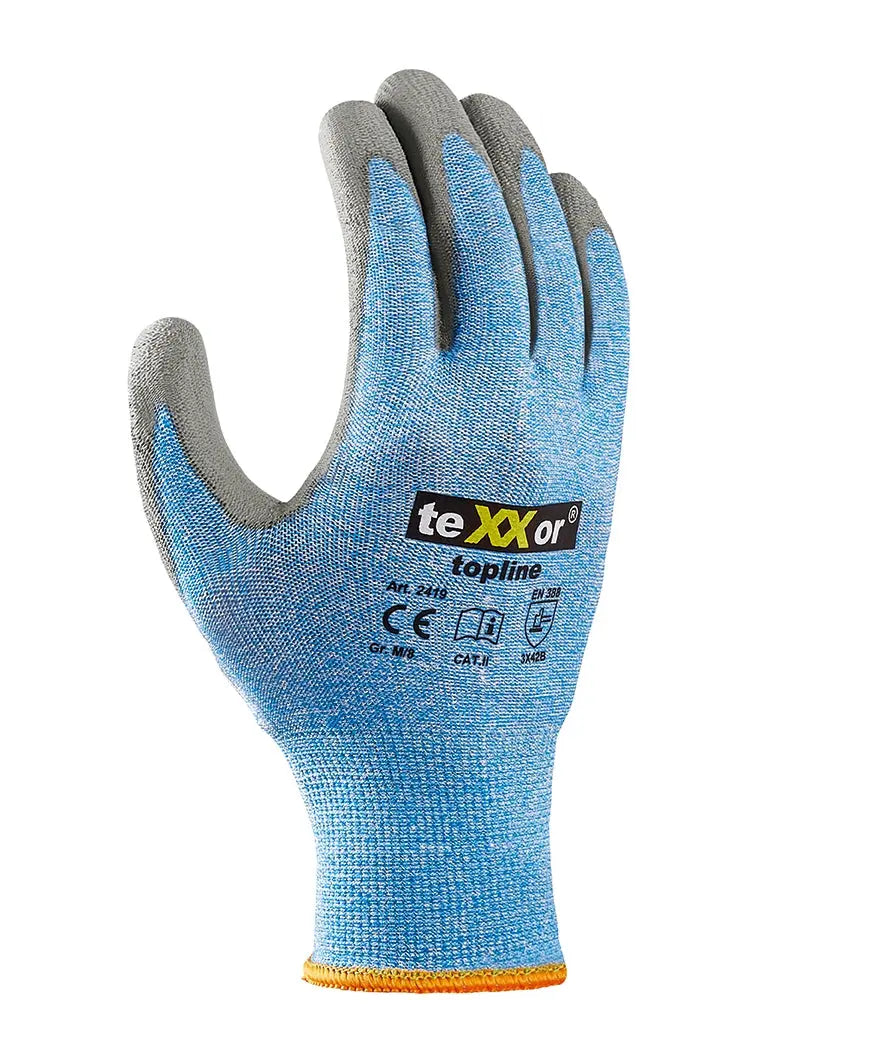 teXXor® Schnittschutz-Strickhandschuhe PU-BESCHICHTUNG-240 Paar teXXor®