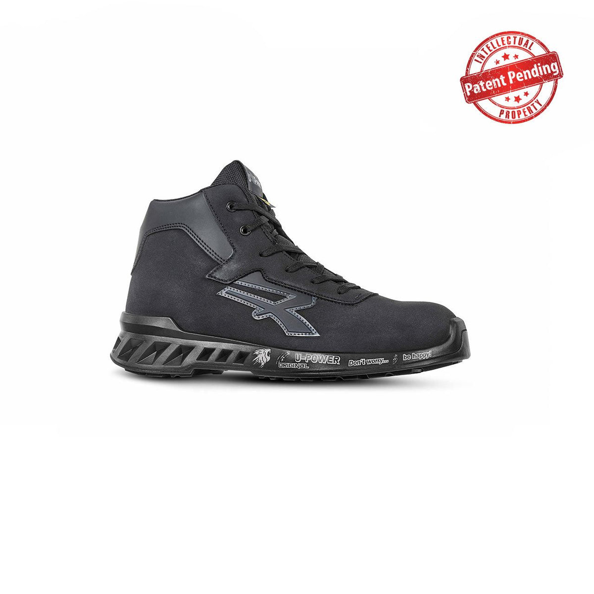 U-Power Sicherheitshochschuhe S3S PARKER s ESD BLACK / GREY