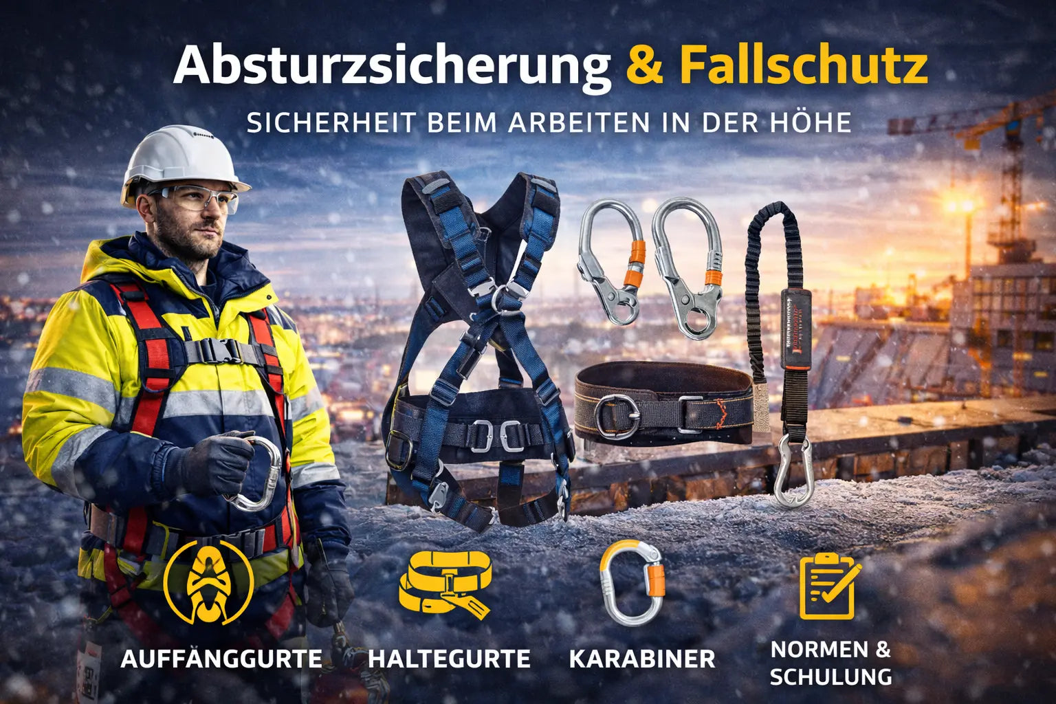 Absturzsicherung im Arbeitsalltag 
