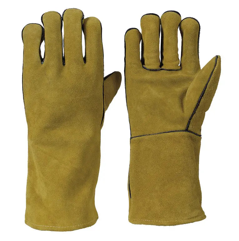 Schweißer | Rindkernspaltlederhandschuh | EN 12477 A+B Leipold Arbeitsschutz