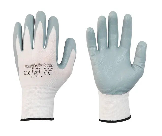 Solidstar® | Feinstrickhandschuh | Nitril-Beschichtung Leipold Arbeitsschutz