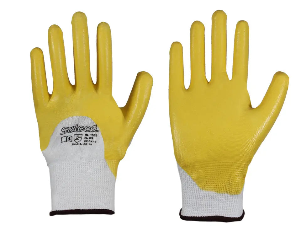 Soleco® | Feinstrickhandschuh | Nitril-Beschichtung Leipold Arbeitsschutz