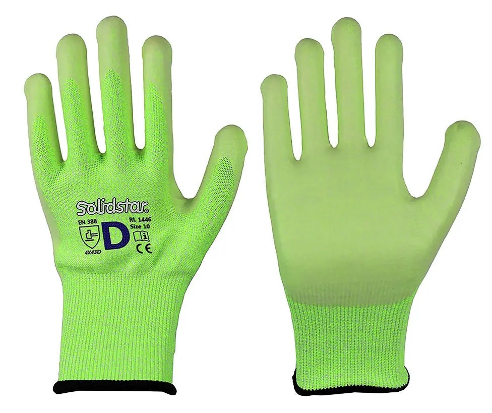 Solidstar® | Schnittschutzhandschuh | Nitril-Beschichtung Leipold Arbeitsschutz