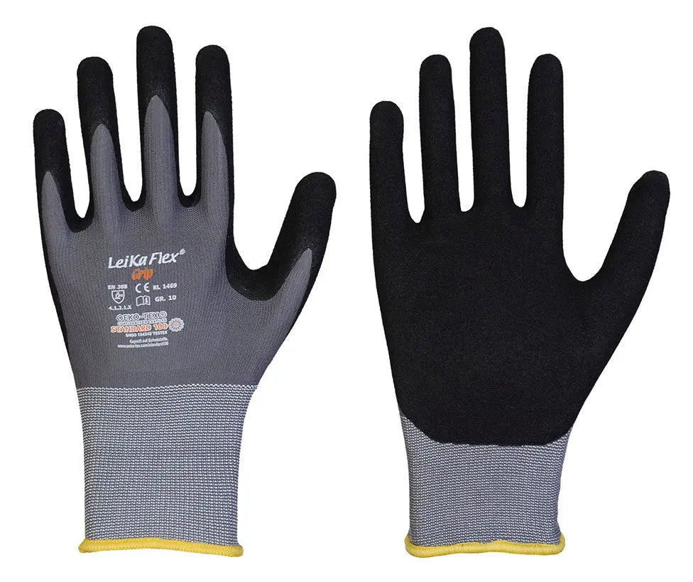 LeiKaFlex® | GRIP | Feinstrickhandschuh Leipold Arbeitsschutz