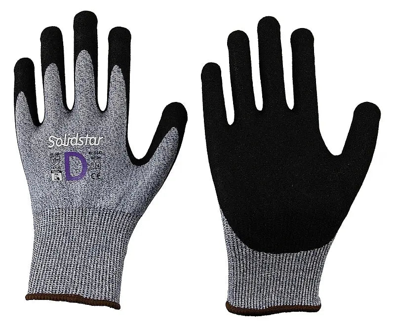 Solidstar® | Schnittschutzhandschuh | Nitril-Beschichtung Leipold Arbeitsschutz