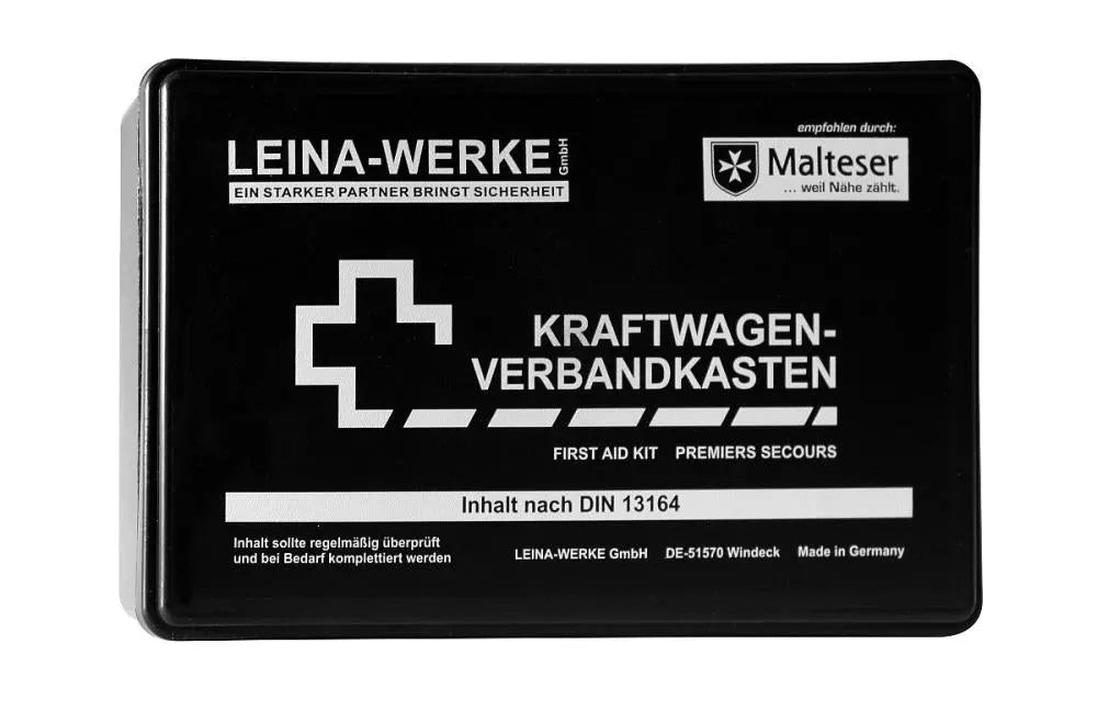 LEINA | KFZ-Verbandkasten | Inhalt nach DIN 13164 Leina-Werke