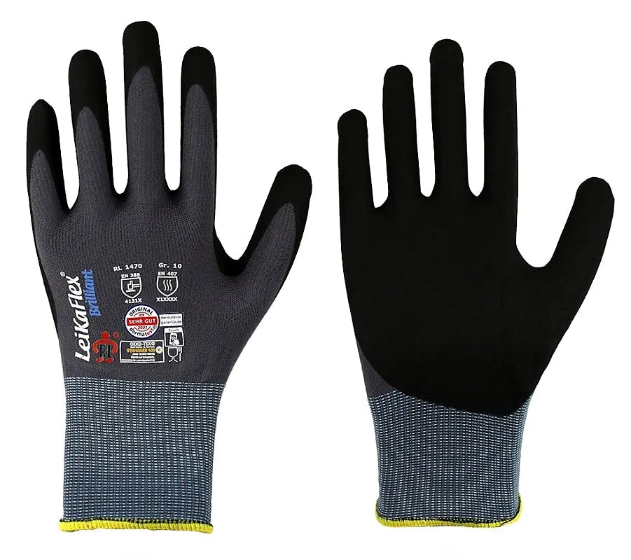 LeiKaFlex® | BRILLIANT | Feinstrickhandschuh | Headercard Leipold Arbeitsschutz