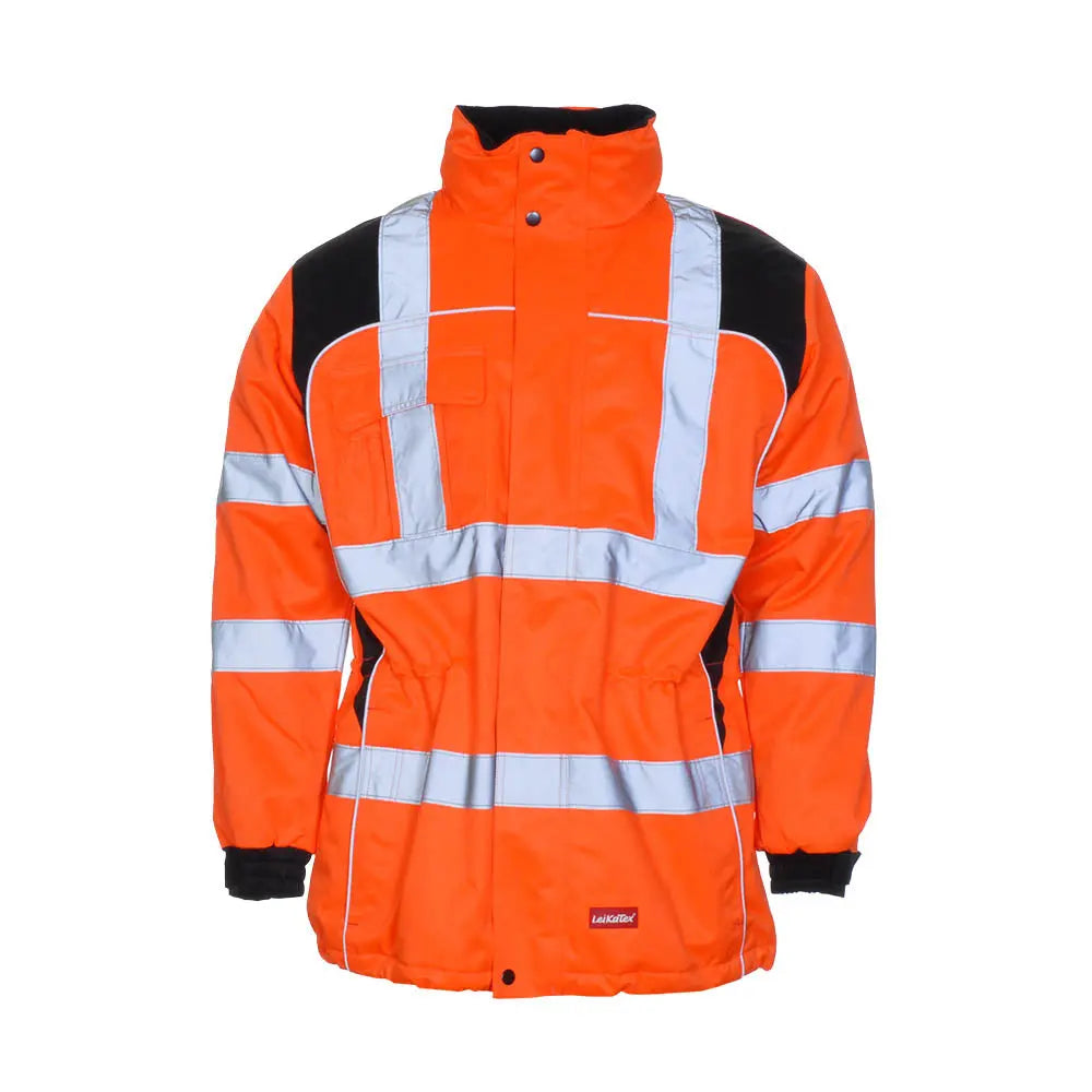 LeiKaTex® | Parka | Warnschutz | warnorange/schwarz Leipold Arbeitsschutz