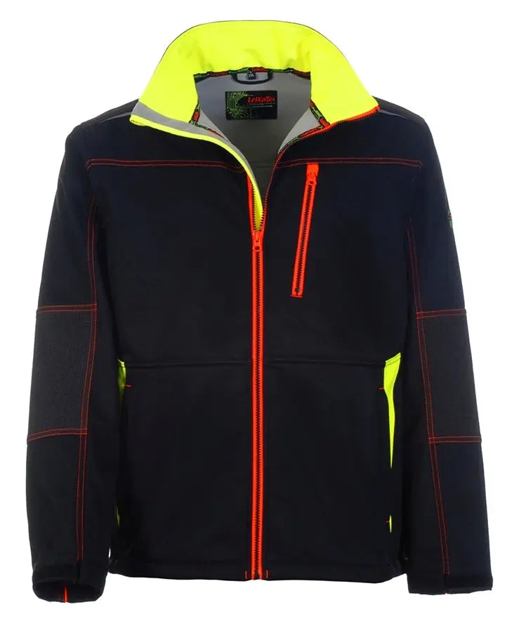 LeiKaTex® | BLACK LINE | Softshelljacke Leipold Arbeitsschutz