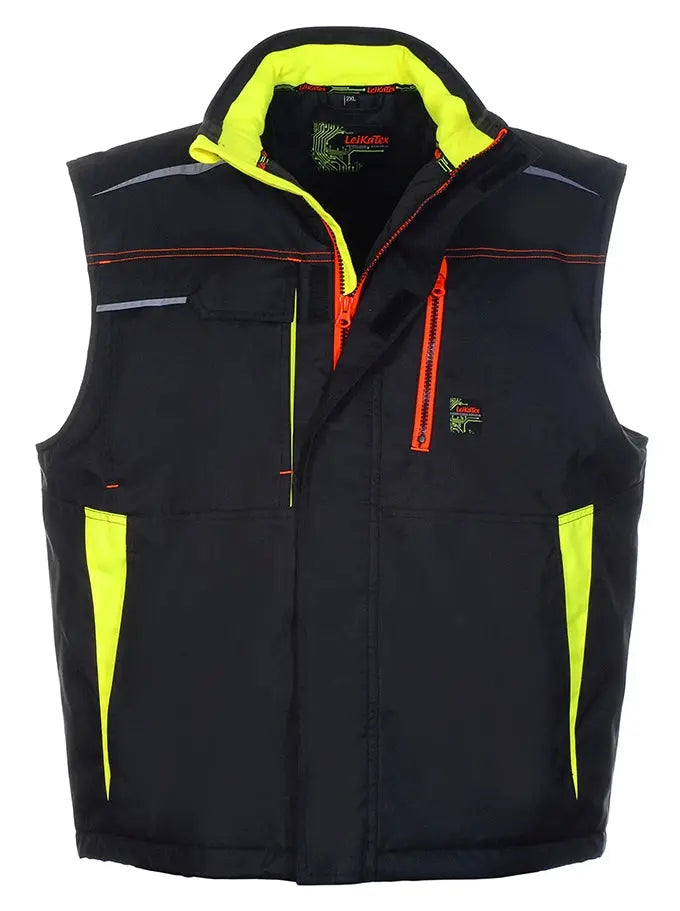 LeiKaTex® | BLACK LINE | Steppweste Leipold Arbeitsschutz