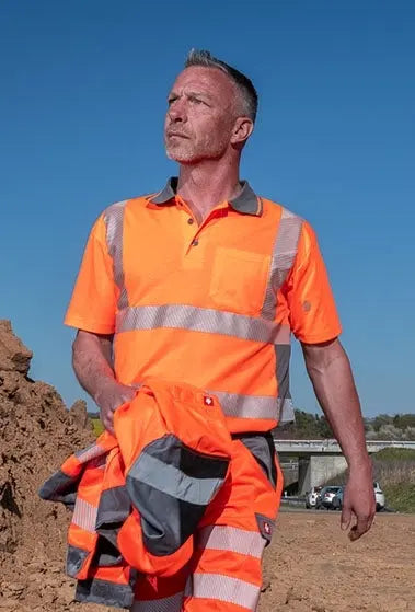LeiKaTex® | BRIGHT LINE | Polo-Shirt | Warnschutz Leipold Arbeitsschutz