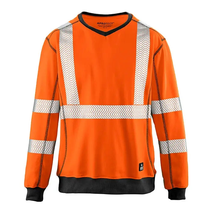 4PROTECT® Warnschutz UV-Sweatshirt COLUMBUS - KERA Arbeitsschutz