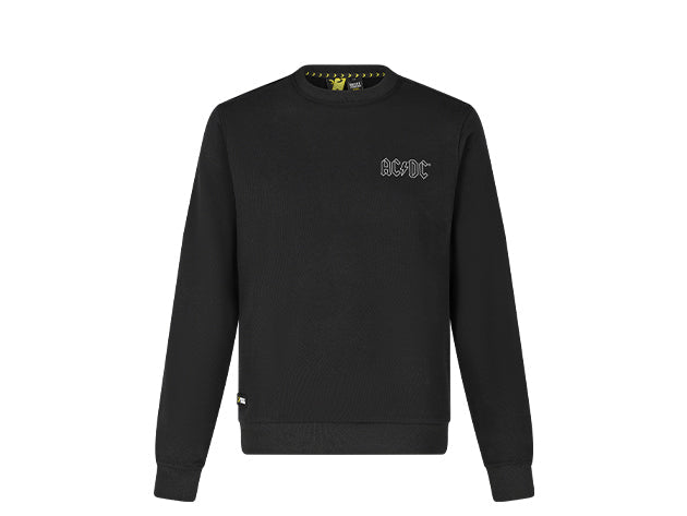 Pullover mit Rundhalsausschnitt Schwarz AC/DC ACDC CREWNECK 