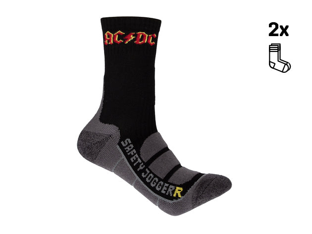 Socken Schwarz AC/DC ACDC SOCKS 