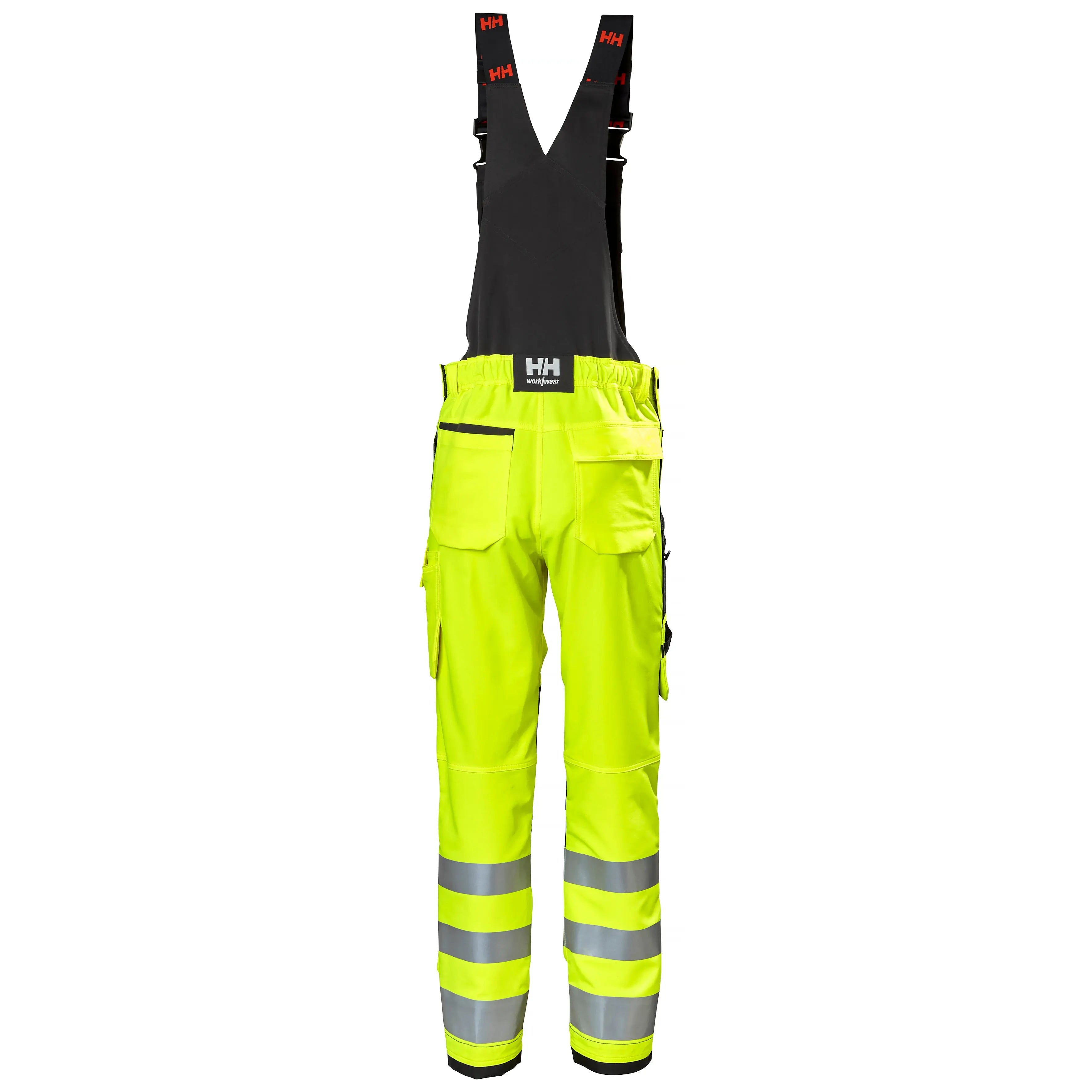 ALNA 4X WORK BIB CL 2 