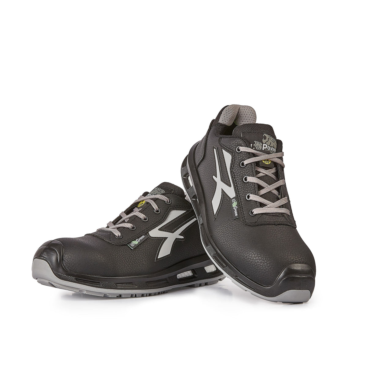 U-Power Sicherheitshalbschuhe S3S ASPEN UK s ESD BLACK / GREY