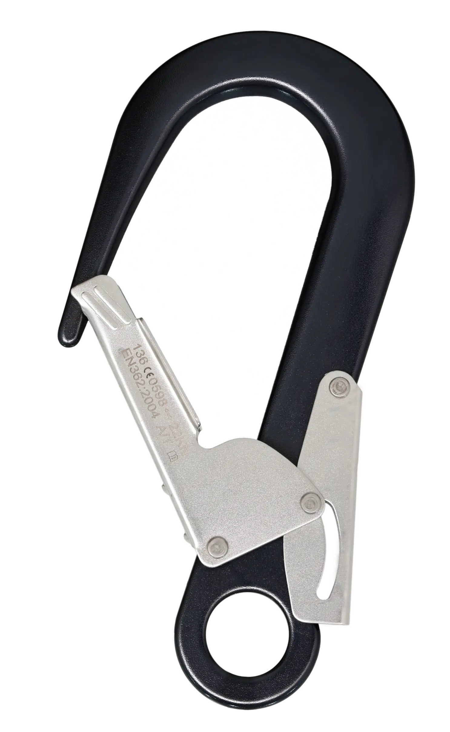 Aluminium Gerüsthaken mit Automatikverschluss grün