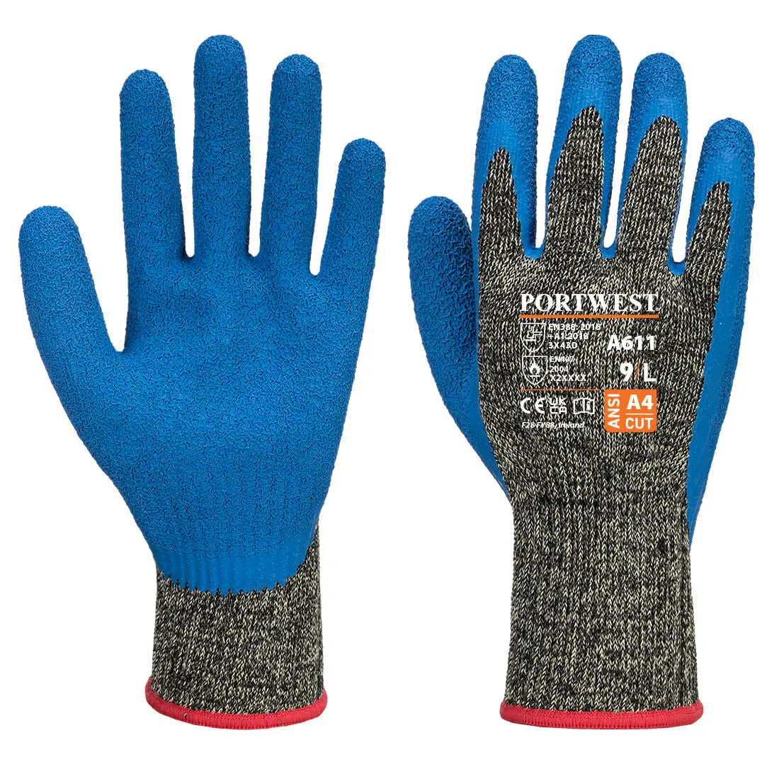 Aramid HR Schnittschutz-Latex-Handschuh A611 - KERA Arbeitsschutz